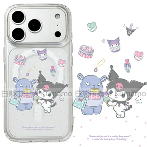 适用iphone17promax苹果16手机壳MagSafe磁吸15支架14透明13雪糕库洛米17日系25ultra少女ins风12保护套16e