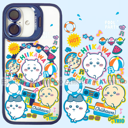 适用iphone17promax苹果17手机壳MagSafe磁吸16镜头支架15透明14吉伊卡哇18promax泳圈小八13卡通16e保护套12