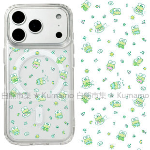 适用iphone17promax苹果16手机壳MagSafe磁吸15支架14透明13大眼蛙17洛克比25ultra青蛙卡通12日系保护套16e