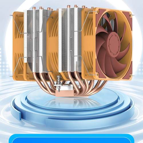 10热管双塔320w散热器13900KF散热器 14900KF多平台电脑散热器