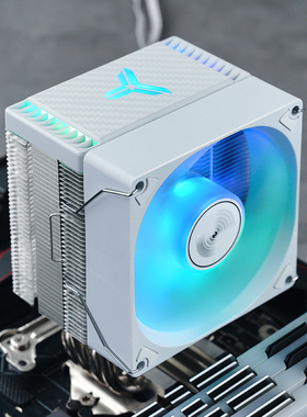 乔思伯CR1400EVO散热器CPU风扇四铜管台式机电脑静音ARGB风冷