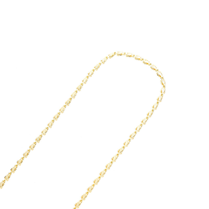 COPPER PLATED 14K REAL GOLD SWASCAST CHAIN COLOR-RETAINING DIY CHAIN BUCKLELESS NECKLACE LOOSE CHAIN BRACELET ACCESSORIES MATERIAL HAND-MADE ACCESSORIES