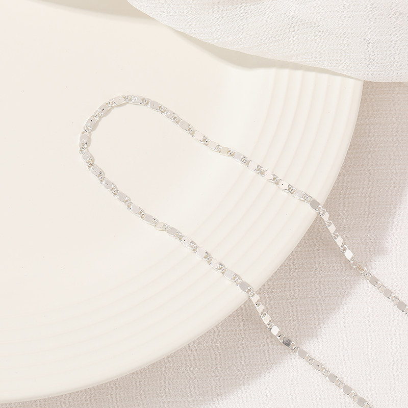 COPPER PLATING S  COLOR-KEEPING WELDING DISC CHAIN LOOSE CHAIN ACCESSORIES HANDMADE ACCESSORIES DIY NECKLACE BRACELET MATERIAL