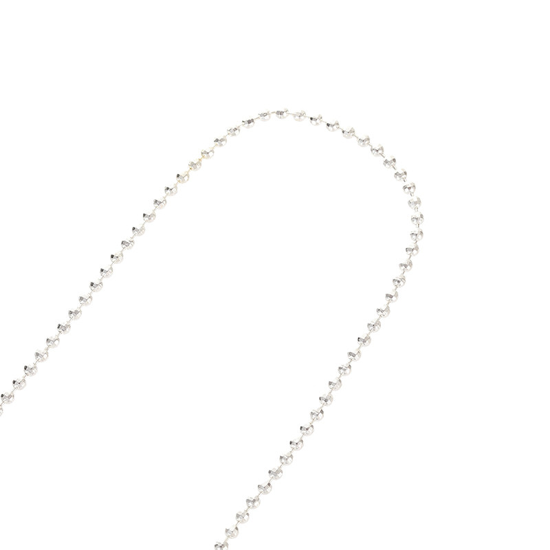 TONGDU S  COLOR-RETAINING LASER BEAD CHAIN BEAD CHAIN HANDMADE DIY NECKLACE MATERIAL BRACELET JEWELRY ACCESSORIES