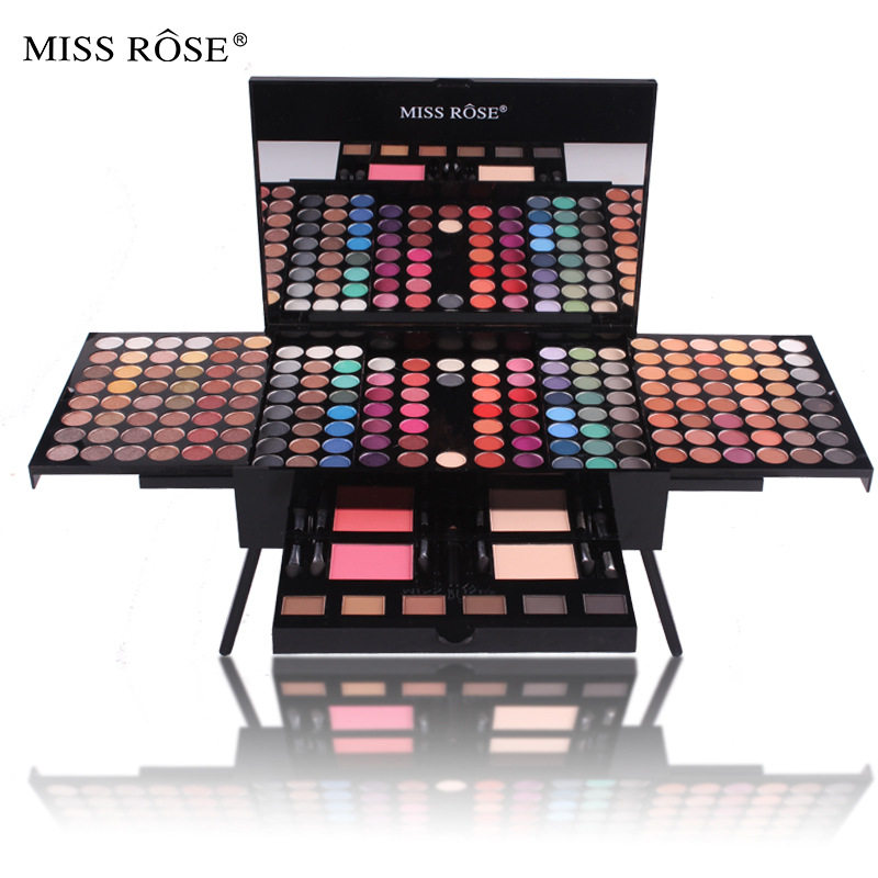 MISSROSE180色钢琴盒眼影腮红修容套装彩妆盘化妆盒MISSRESE