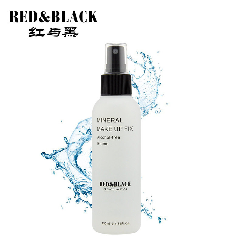 红与黑RED&BLACK滋润补水保湿化妆水清爽亮泽活力矿物轻 定妆喷雾