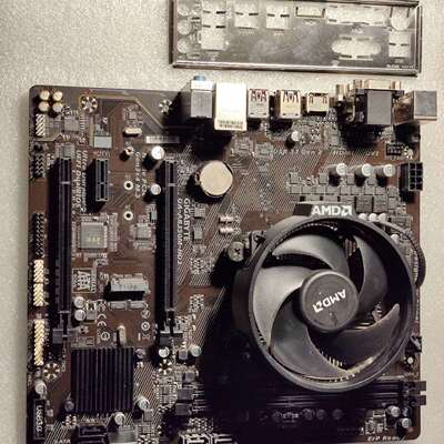 {议价}AMD Ryzen 5 1400,技嘉GA-AB350M-H