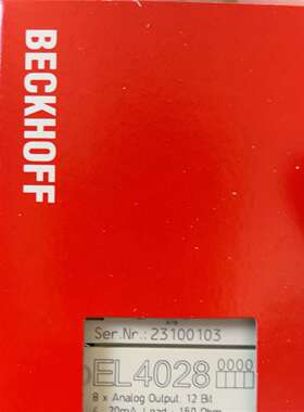 {议价}全新BEHOFF+EL4028+倍福模拟量模块，图片