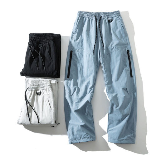 90绒柜单1000+捡漏男女两穿防泼水科技情侣款休闲羽绒裤5076-K602