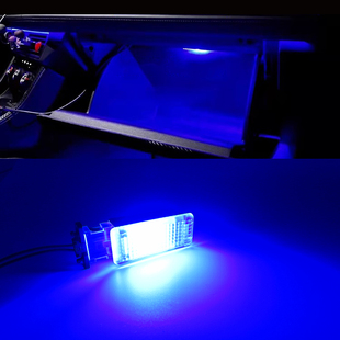 适用于2010-2024款大众CC专用手套箱灯副驾驶LED储物盒灯总成改装