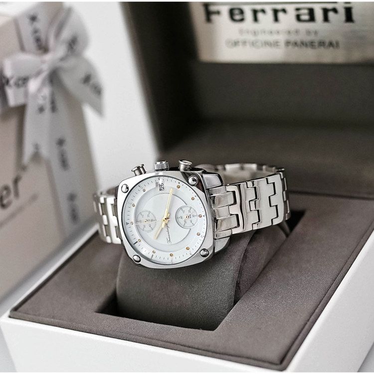 韩国TT钢带手表女男时尚潮流大表盘日历多功能石英中性圆形休闲