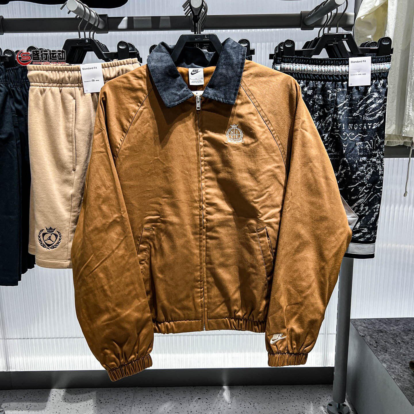 Nike耐克男子2026年冬新款Club经典风格学院风运动夹克IO4163-270