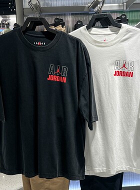 Nike耐克男装2026夏季Jordan运动休闲简约短袖T恤 IF3117-010-100