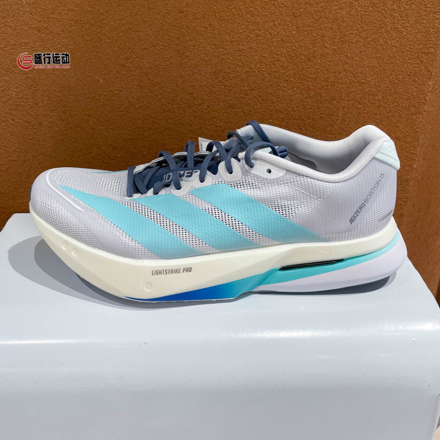 Adidas阿迪达斯男鞋2026夏新款时尚舒适回弹缓震竞速跑步鞋KH8858