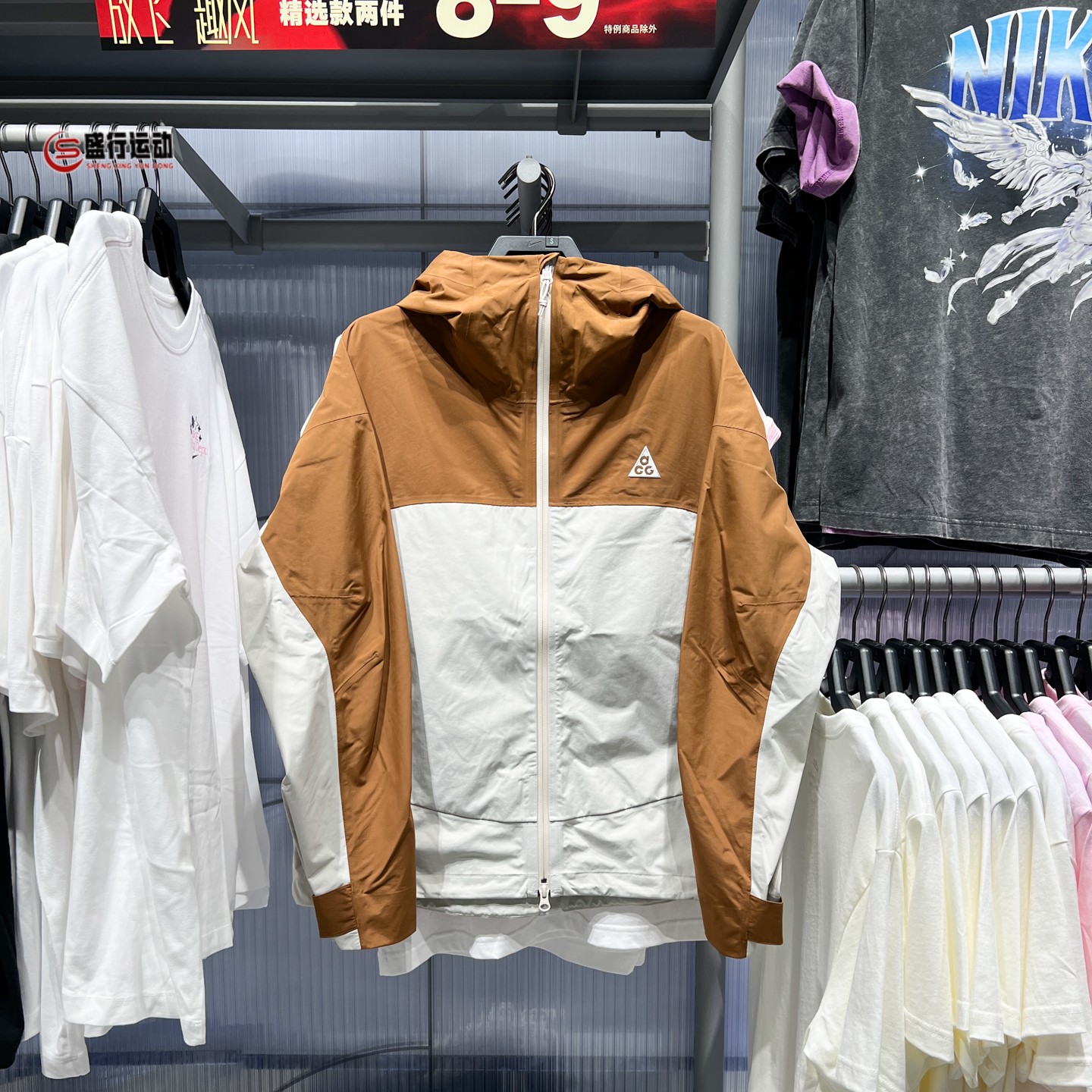 Nike耐克女装2026年秋新款ACG经典百搭防风防水冲锋衣 HJ0247-281
