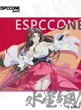 西西零壹CC01水星娘V2游戏鼠标垫控制细面CSGO电竞瓦罗兰特二次元