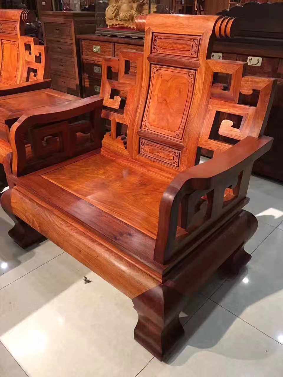 缅甸花梨红木沙发.书卷沙发.大堂沙发.客厅沙发.高档增值沙发座椅