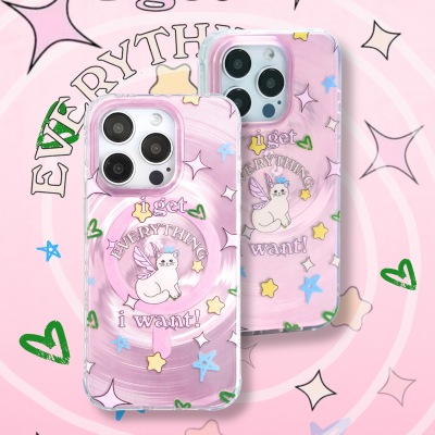 梦幻流光许愿仙女猫猫粉艺术日韩