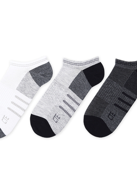 棉元素男士袜棉质运动透气拼色春季夏季薄款男生船袜C30167