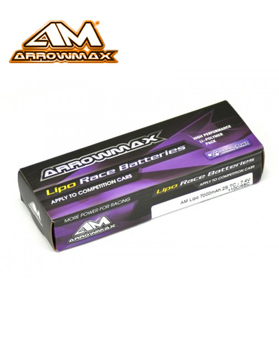 Arrowmax 7000mAh 2S 7.4V 55C/110C 电房越野短卡竞赛级暴力锂电