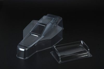 Kyosho 1/10 Optima Mid 京商千里马车壳/尾翼 透明PC附贴纸运费6