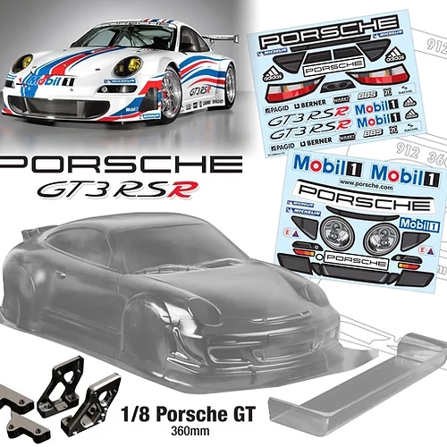 1/8保时捷 911 GT GT3 RSR轴距360mm运费6元