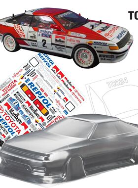 TC084 1/10 丰田赛利卡Celica GT-Four 190mm 透明PC 运费6元