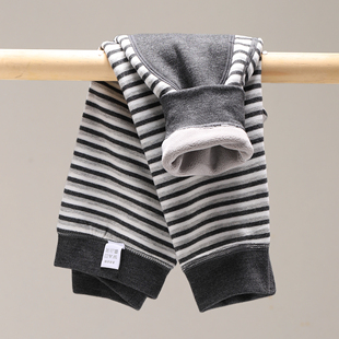 儿童保暖裤加绒加厚男童秋裤女童内穿棉裤宝宝中大童冬季新款裤子