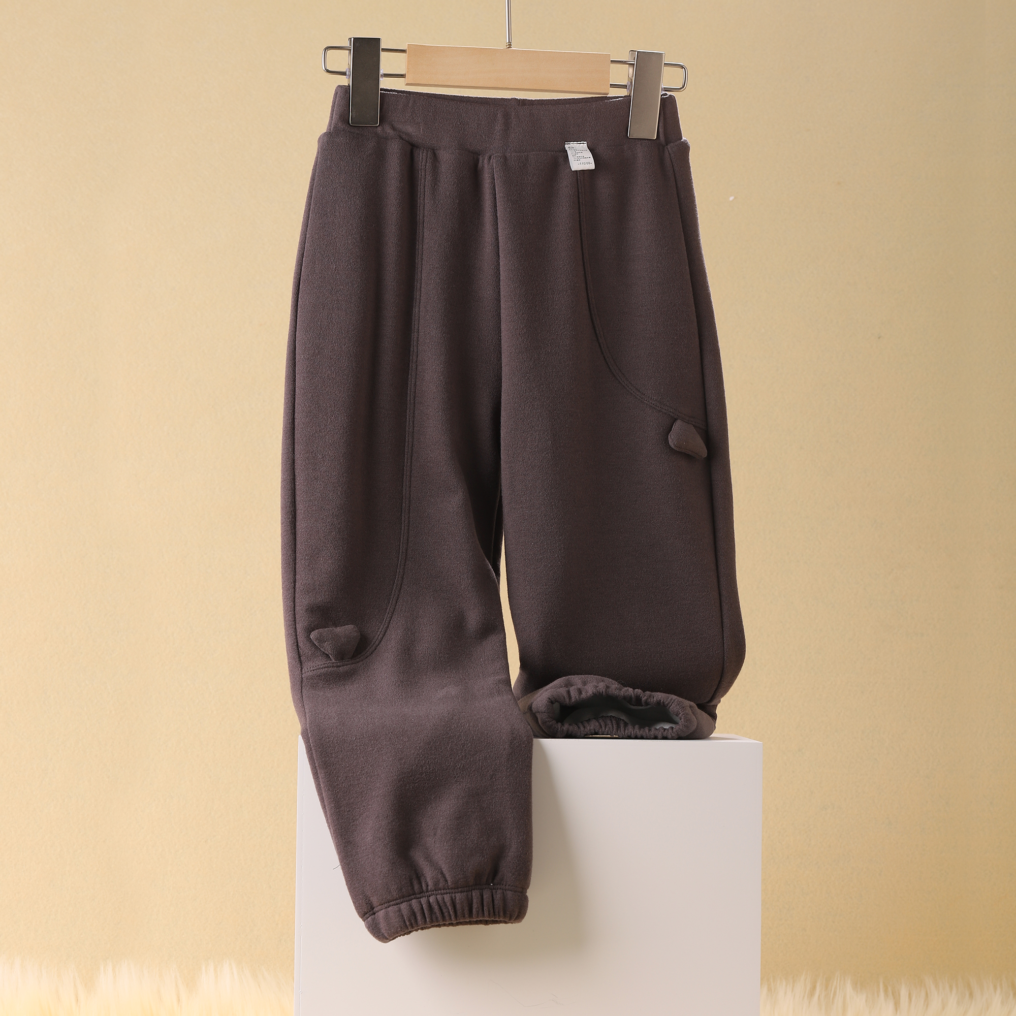 儿童秋冬加厚保暖运动裤