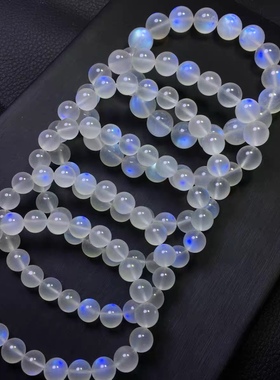 天然水晶斯里兰卡奶油体月光石手链收藏级直播专拍链接单拍无效