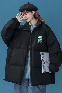 中性风 2023新款棉衣小熊印花面包服情侣外套MY62023 P115控138图片