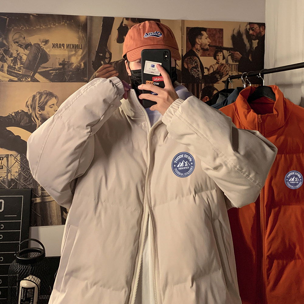 2023新款棉衣袄子男面包服情侣大衣外套潮MY2050P95控118,男装棉衣,电商A268