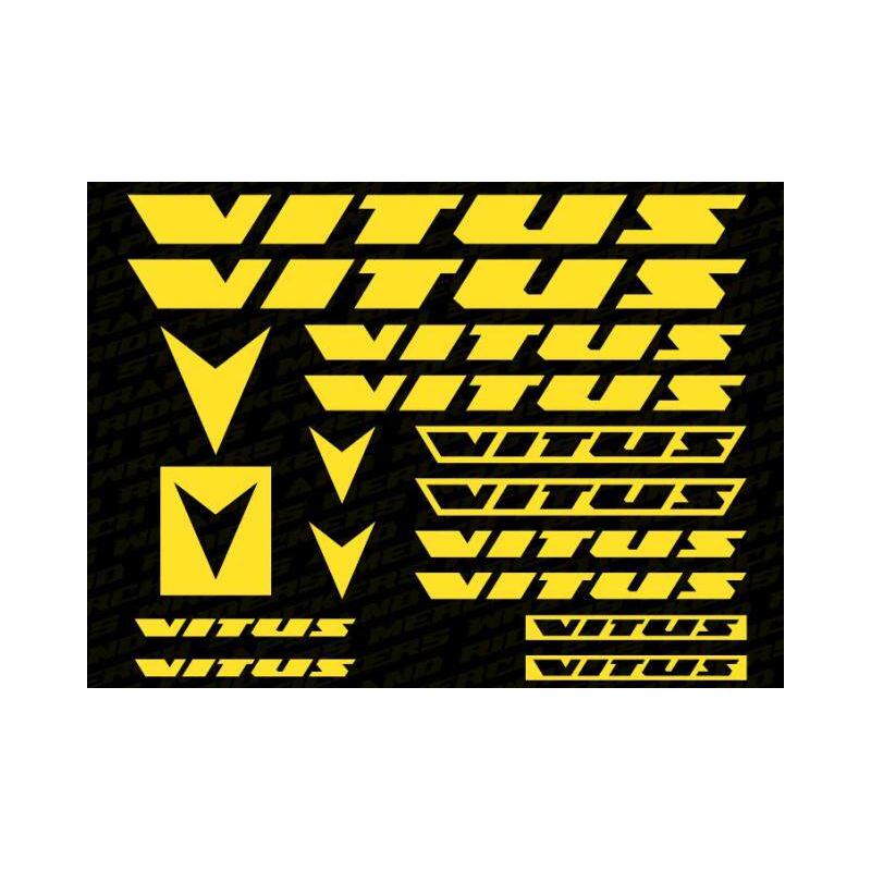 适合VITUS山地个性反光贴镂空雕刻车架贴纸自行车架公路死飞单贴