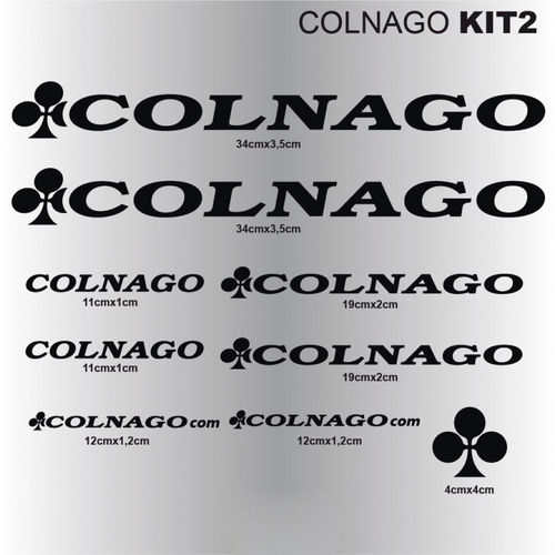 COLNAGO-9车架贴纸AM公