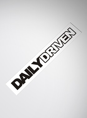 适用于DailyDriven JDM sticker decal个性潮牌涂鸦车身贴纸贴花