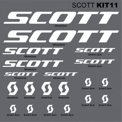 SCOTT-5车架贴AM单车装备