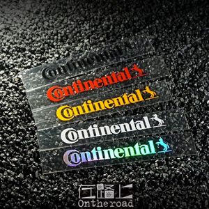 Continental德国马牌贴纸公路车车架贴纸环法比赛车队防水反光