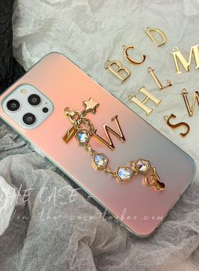InTheCase绝美人鱼姬16ProMax炫彩异形宝石链条手机壳适用iphone