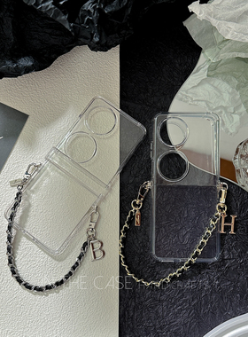 InTheCase Pocket2边框挂环可挂链折叠软壳P60清水素材壳通用所有手机绳防摔防丢失全包手机壳适用华为宝盒