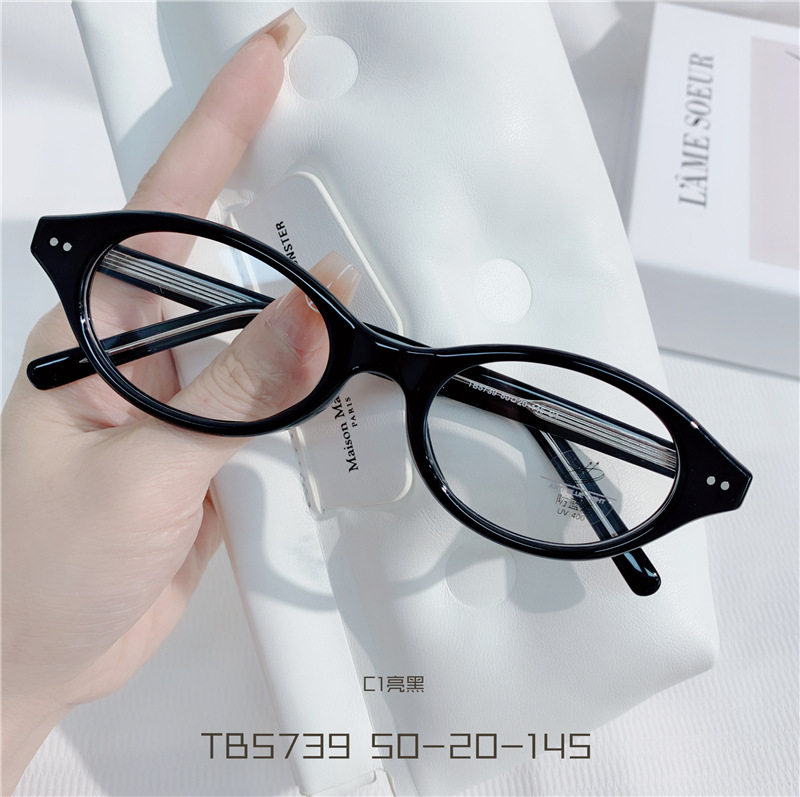 MM111同款超轻眼镜显瘦黑框素颜TR网红板材腿镜框防蓝光