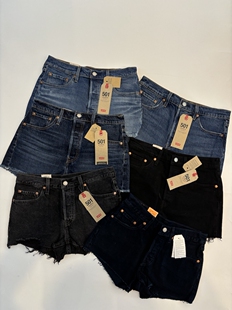 现货Levi's/李维斯女501系列牛仔短裤多色