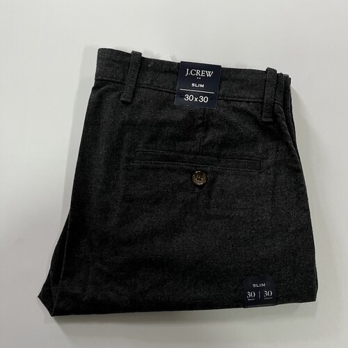 现货J.CREW男修身微弹休闲裤BK737