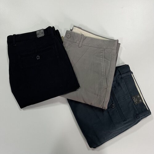 j.crew长裤直筒纯色中腰