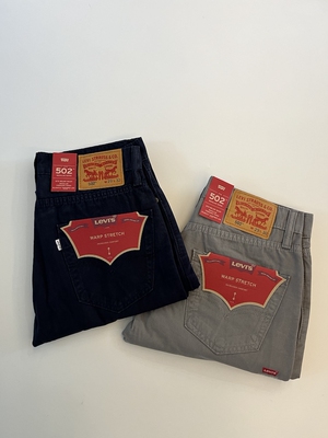 李维斯男薄款502锥形窄脚牛仔裤
