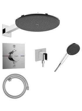 Raindance Alive 双星雨 S 头顶入墙恒温花洒300*300