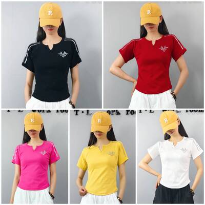 2026夏季新款广场舞服短袖上衣时尚百搭显瘦镶钻爵士舞表演舞蹈服