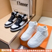 运动女鞋 高帮小白鞋 子女百搭板鞋 ins潮爆款 女春秋2025新款 增高鞋
