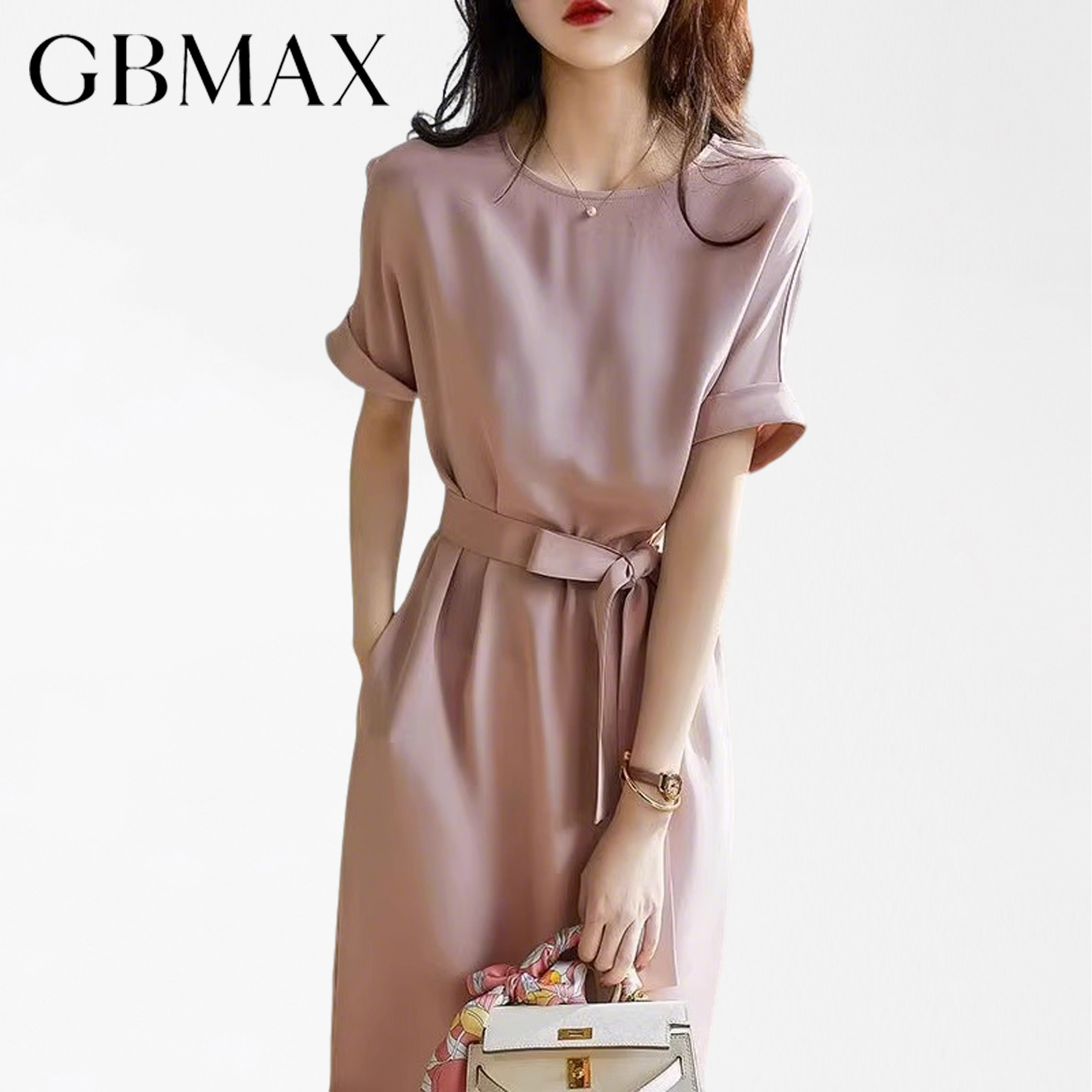 GBMAX2025知性优雅法式连衣裙