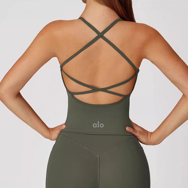 ALO交叉美背裸感普拉提运背心女