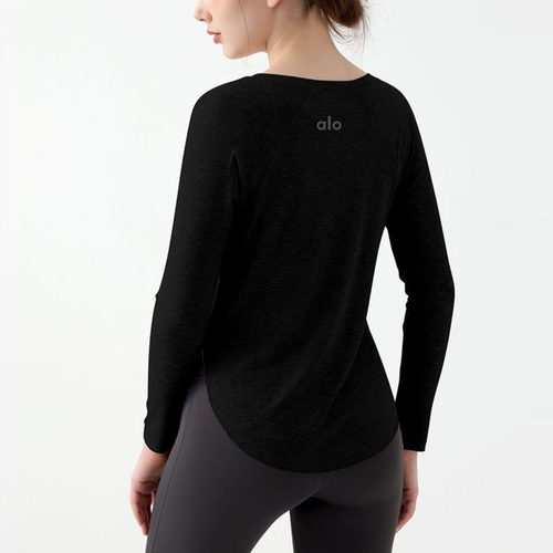 ALO春秋季修身长袖运动瑜伽服女